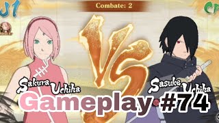 Sakura Uchiha Vs Sasuke Uchiha  NARUTO X BORUTO Ultimate Ninja Storm Connections Gameplay 74 [upl. by Mikeb]