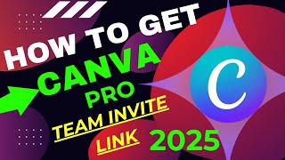 canva pro team invite link  canva pro free team link  Canva pro link [upl. by Atinaej]