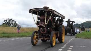 Welland Steam Rally 2024 Part 1 The road run 250724 [upl. by Aika262]