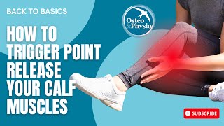 Back to basics How to trigger point release your Calf muscles [upl. by Ahseihs35]