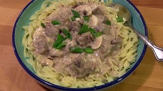 Beef Stroganoff Recipe [upl. by Franciskus]