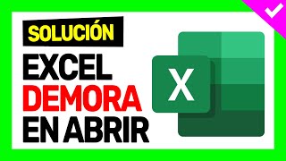 EXCEL demora en abrir ¿lento ¿se congela SOLUCIÓN 🚀 [upl. by Decrem372]