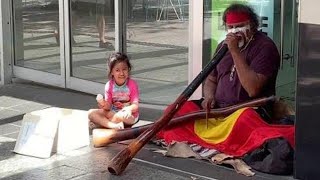 Aboriginal Guy Playing Didgeridoo [upl. by Sanger141]