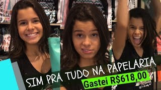 MINHA MÃE DISSE SIM PRA TUDO NA PAPELARIA  GABRIELLA SARAIVAH [upl. by Eenat]