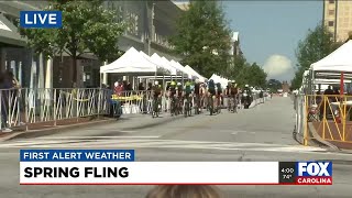 Spring Fling begins in downtown Spartanburg [upl. by Anemix]