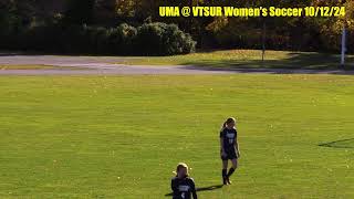 101224 UMaine Augusta  VTSU Randolph Womens Soccer [upl. by Verdha]