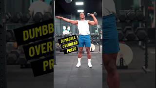 How To Dumbbell Overhead Press [upl. by Letney944]