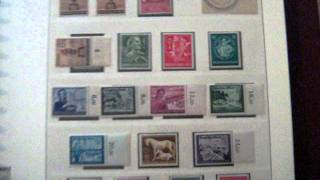 My German Stamp Collection Deutsches Reich 1933 to 1945 [upl. by Hoopen]