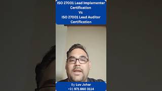 ISO 27001 lead implementation training [upl. by Hadwin]