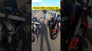 Pulsar N125 vs Raider 125 🔥 Drag Race shorts tvsraider [upl. by Constancy642]