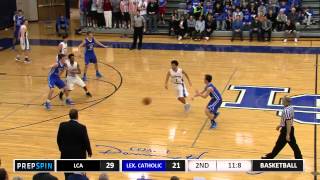 Lexington Christian Academy at Lexington Catholic  Boys HS Basketball [upl. by Pahl458]