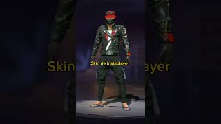 Skin de pro player vs skin de instaplaye freefire freefireshorts ff shorts [upl. by Magnusson]