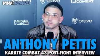 Anthony Pettis Doesnt Want to Fight NoName Guys Eyes Cedric Doumbe Tony Ferguson More [upl. by Schoening]