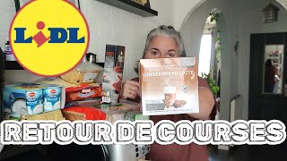 LIDL 🛒Retour de Courses🛍️ Des nouveautés miam🤩 [upl. by Alastair216]