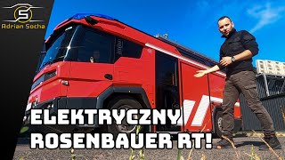 🟢 ELEKTRYCZNY WÓZ STRAŻACKI  ROSENBAUER RTX ELECTRIC FIRE TRUCK 🔥 [upl. by Laeahcim741]