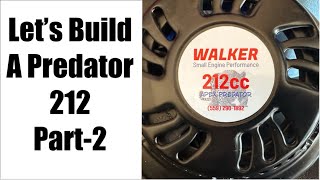 Building a high performance Harbor Freight Predator 212 engine part2 [upl. by Zetnom]