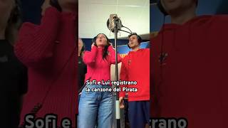 La canzone del Pirata durante la registrazione 😱 [upl. by Sugna]