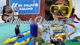 VAKANTIE VLOG 5 Palm Island Aruba 🇦🇼 The Best Day 🏖️ Family Fun Activities 2024 [upl. by Gurl902]