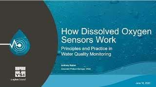 Webinar  How Dissolved Oxygen Sensors Work with YSI [upl. by Namruht]