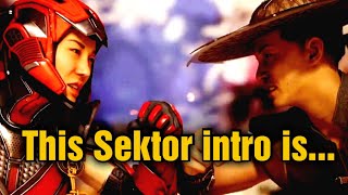 Sektor intro dialogue for MK1 is [upl. by Nrubua837]