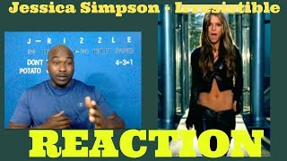 Jessica SimpsonIrresistible  REACTION [upl. by Ahseikal]