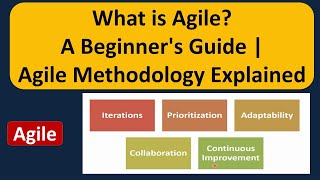 What is Agile A Beginners Guide  Agile Methodology Explained [upl. by Cesare408]