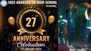 SHAKALAKA BABY DANCE  1st Class 27th Annual Day Celebrations 2K24Sree Adarsha EM High School [upl. by Analram]