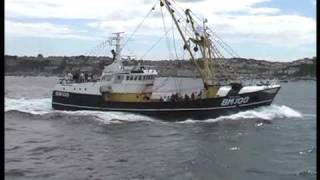 Brixham Trawler Race 2009  The Start [upl. by Dagney]