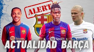 ÚLTIMA HORA FC BARCELONA  FICHAJES 20232024  NICO WILLIAMS  HAALAND  YAMAL [upl. by Pownall512]