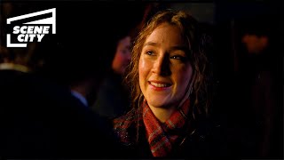 Little Women Jo Meets Friedrich at the Train Station Saoirse Ronan Scene [upl. by Iatnohs]