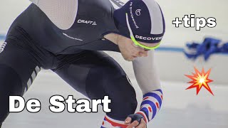 SCHAATSEN  DE START training  tips [upl. by Eichman696]