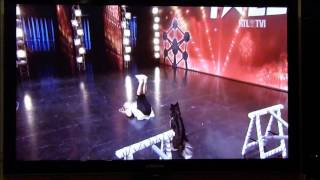 Belgiums Got Talent 2013 audition  Jessica amp Snoopy [upl. by Namielus]