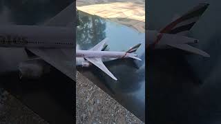 Emirates boeing 777 300er papercraft Paper model [upl. by Reyaht]