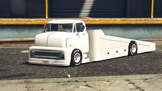 Vapid Slamtruck on pure white F1 wheels GTAV PS4 [upl. by Okin]