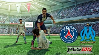 Paris SaintGermain v Marseille  PES 2013 LE CLASSIQUE [upl. by Bremser]