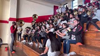 TMS Band at 1st Basketball Game [upl. by Danforth16]