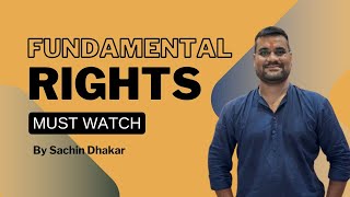 FUNDAMENTAL RIGHTS IN SINGLE VIDEO BY SACHIN SIR [upl. by Kenzie]