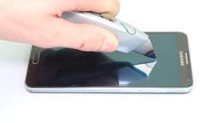 PanzerGlass Screen Protector Review and Knife Test [upl. by Campney]