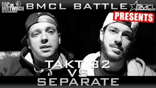 BMCL RAP BATTLE SEPARATE VS TAKT32 BATTLEMANIA CHAMPIONSLEAGUE [upl. by Asilegna]