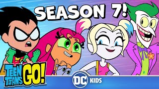 Season 7 BEST Moments Part 2  Teen Titans Go  dckids [upl. by Lirva]