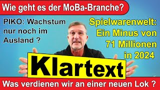 Klartext Wie geht es der Modellbahnbranche Umsatz amp Marge bei MMC [upl. by Enyleve94]