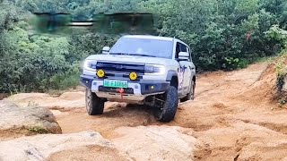 BYD FangChengBao Leopard 5 Rock Slope OffRoad Challenge [upl. by Barkley]