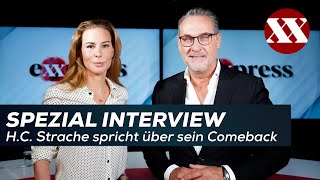 HC Strache in Interview über sein PolitComeback amp die Causa Schilling [upl. by Anielram661]