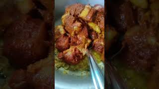 Sunday special  Gongura chiken curry foodie  spicy  yt shorts [upl. by Cioffred]