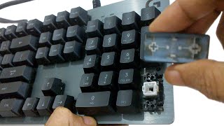 Logitech Mechanical Gaming Keyboard  Double ClickChattering Fix  How To [upl. by Aluin]