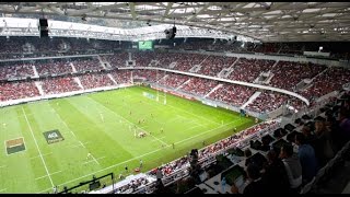 Coupo Santo au stade Allianz Riviera  RCT vs CLERMONT [upl. by Lydell]