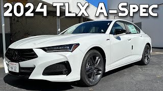 2024 Acura TLX ASpec Review  Whats New On The Rare 2024 Acura TLX [upl. by Serg834]