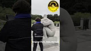 Frogner Park Vigeland Sculpture Park Oslo Norway [upl. by Zanlog106]