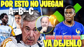 ¿PORQUE NO JUEGAN ENDRICK Y ARDA GÜLLER LA RESPUESTA DE ANCELOTTI 😱 JUANMA ME ABRE LOS OJOS [upl. by Laresa851]