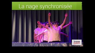 La nage synchronisée spectacle des portes ouvertes 2017 ChanoineBeaudet [upl. by Oiuqise]